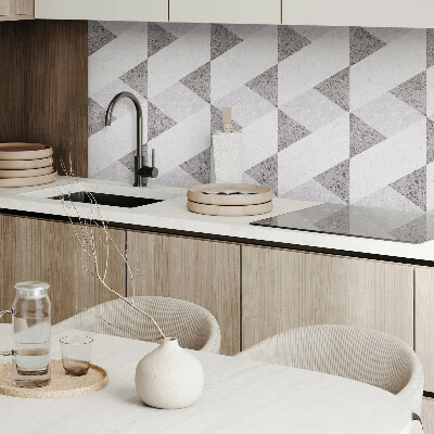 Panel ścienny Kontrasty w geometrycznych kształtach
