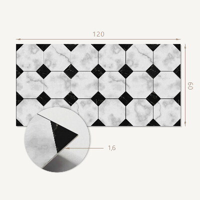 Panel winylowy Nowoczesne motywy geometryczne