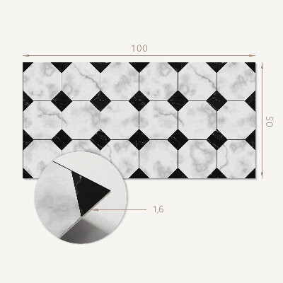 Panel winylowy Nowoczesne motywy geometryczne