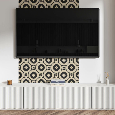 Panel winylowy Wzór kwadratowych figur geometrycznych