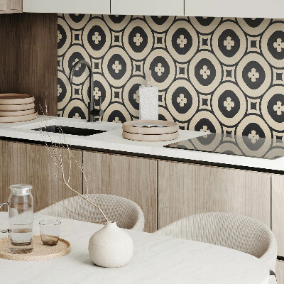 Panel winylowy Wzór kwadratowych figur geometrycznych