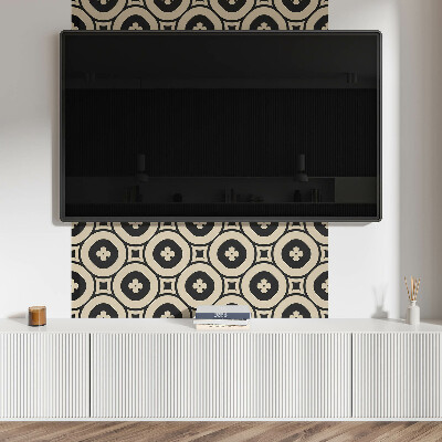 Panel winylowy Wzór kwadratowych figur geometrycznych