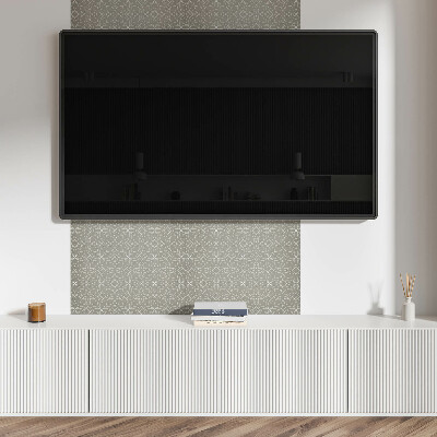 Panel ścienny Kwiatowy wzór w geometrycznym stylu