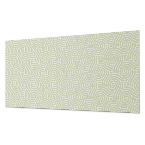 Panel winylowy Spiralne fale w dynamicznym wzorze