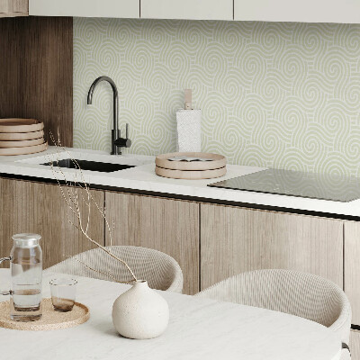 Panel winylowy Spiralne fale w dynamicznym wzorze