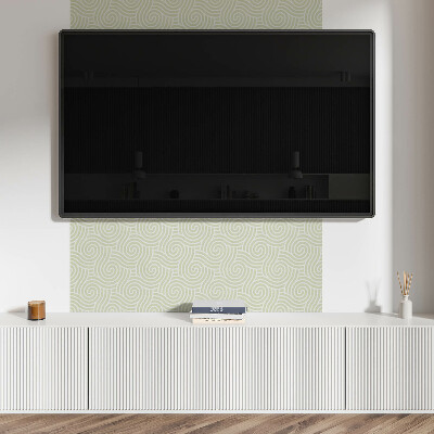Panel winylowy Spiralne fale w dynamicznym wzorze