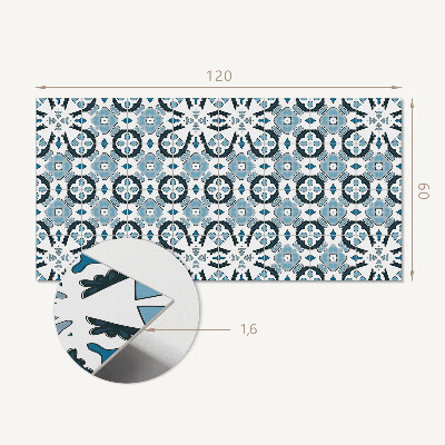 Panel winylowy Wzór kafli w stylu geometrycznym