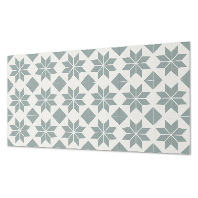 Panel winylowy Kwiatowe motywy w geometrycznym stylu
