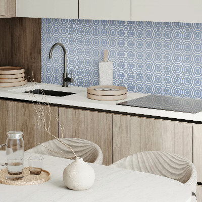 Panel winylowy Wzór okręgów w stylu geometrycznym