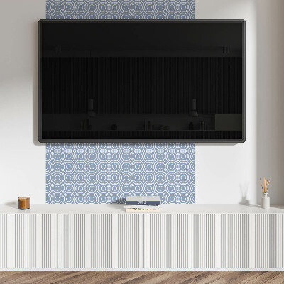 Panel winylowy Wzór okręgów w stylu geometrycznym