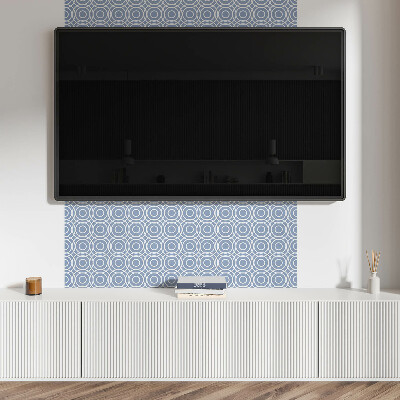 Panel winylowy Wzór okręgów w stylu geometrycznym