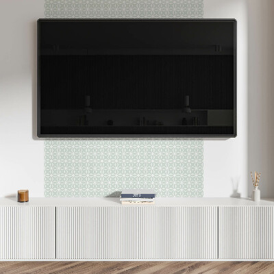 Panel ścienny Kwiatowy wzór w geometrycznych kształtach