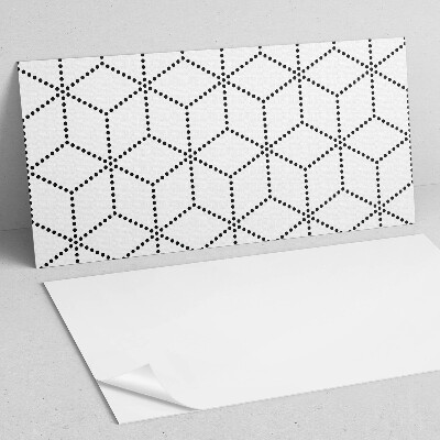 Panel ścienny Heksagonalny motyw z kropek
