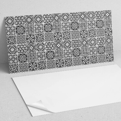 Panel winylowy Geometryczne motywy w płytkach