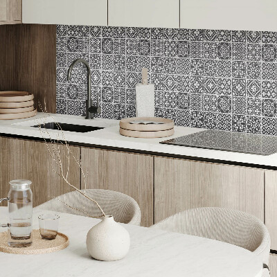 Panel winylowy Geometryczne motywy w płytkach