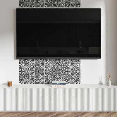 Panel winylowy Geometryczne motywy w płytkach
