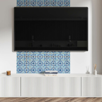 Panel ścienny Kaflowe ornamenty w eleganckim stylu
