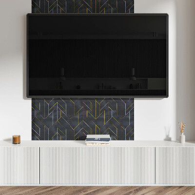 Panel winylowy Wzór linii i form geometrycznych