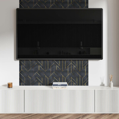 Panel winylowy Wzór linii i form geometrycznych