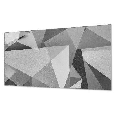 Panel ścienny Abstrakcyjny motyw geometrycznych wielokątów