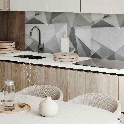 Panel ścienny Abstrakcyjny motyw geometrycznych wielokątów