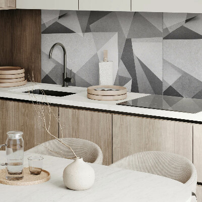Panel ścienny Abstrakcyjny motyw geometrycznych wielokątów