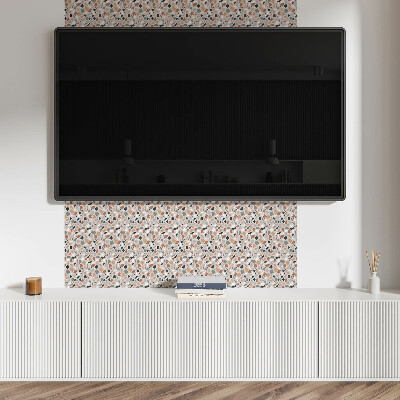Panel winylowy Organiczny motyw w stylu abstrakcyjnym