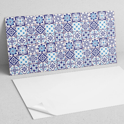 Panel winylowy Mozaika z kwiatowymi detalami