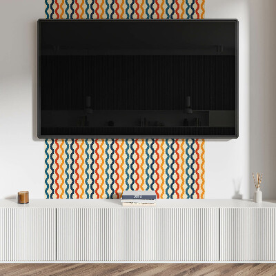 Panel ścienny Rytmiczne fale w harmonijnym układzie