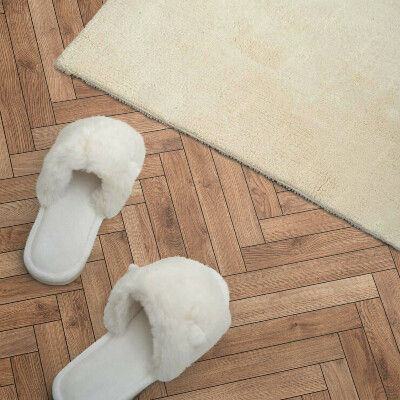 Panel winylowy Deska w stylu jodełki