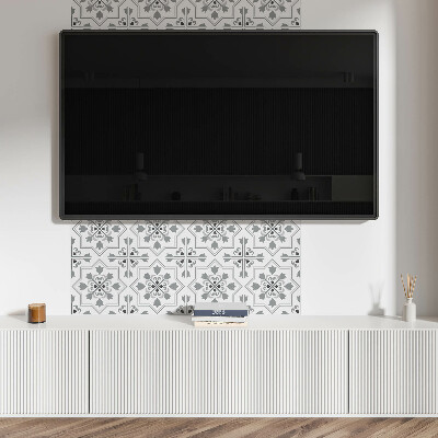 Płyta na ścianę Kwiatowy design w harmonijnych odcieniach