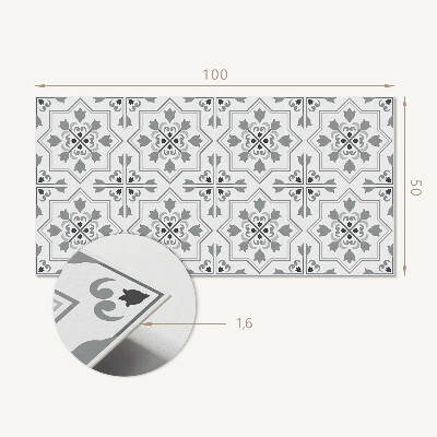 Płyta na ścianę Kwiatowy design w harmonijnych odcieniach