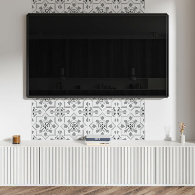 Płyta na ścianę Kwiatowy design w harmonijnych odcieniach