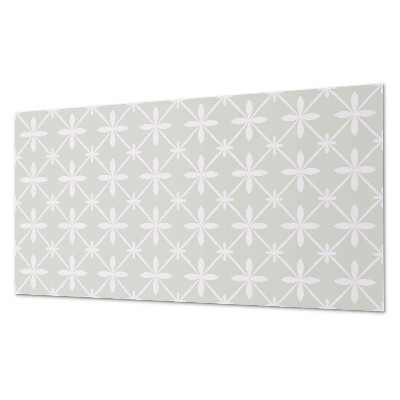 Panel winylowy Kwiatowy motyw w siatce