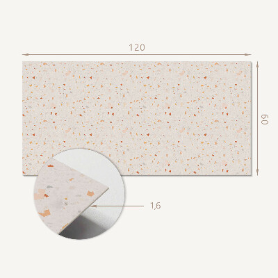 Panel winylowy Abstrakcyjny motyw Terrazzo