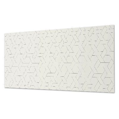 Panel ścienny Heksagonalny motyw geometryczny