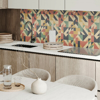 Panel winylowy Geometryczna abstrakcja w nowoczesnym stylu