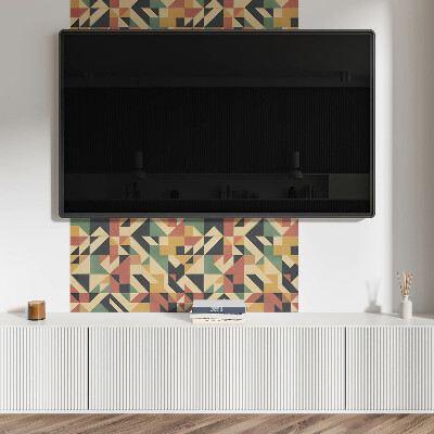 Panel winylowy Geometryczna abstrakcja w nowoczesnym stylu