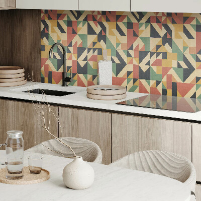 Panel winylowy Geometryczna abstrakcja w nowoczesnym stylu