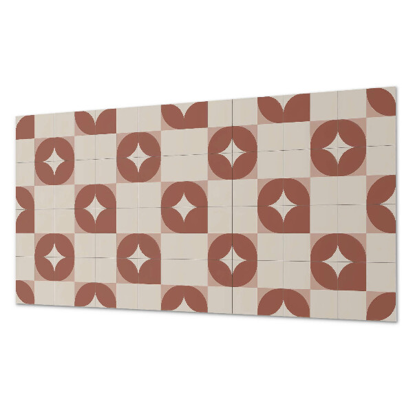 Panel winylowy Geometryczny motyw z kołami
