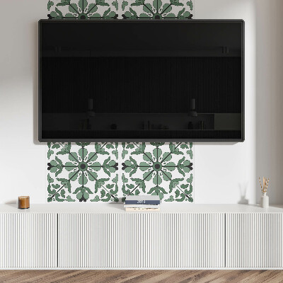 Panel ścienny Roślinna symetria w harmonijnym stylu