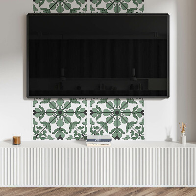 Panel ścienny Roślinna symetria w harmonijnym stylu