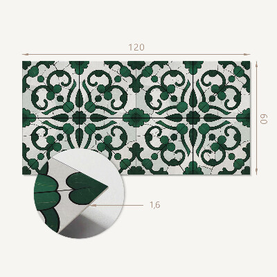 Panel winylowy Roślinne ornamenty w stylu klasycznym