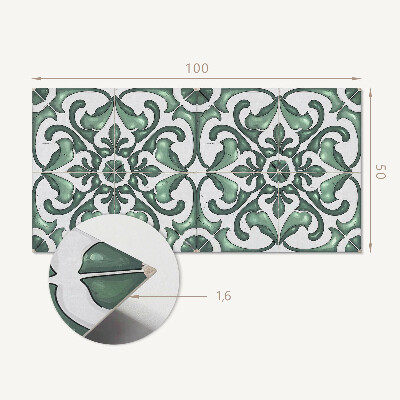 Panel winylowy Eleganckie motywy graficzne