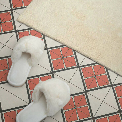 Płyta na ścianę Wzór rombów w stylu geometrycznym
