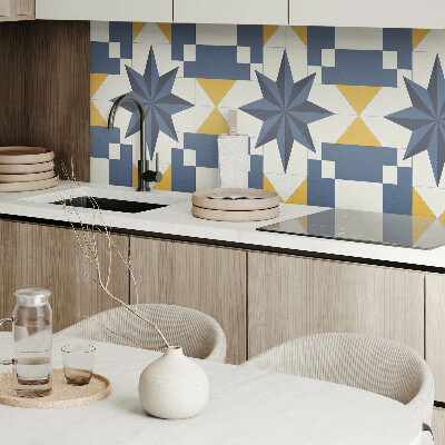Panel winylowy Geometryczne kształty gwiazdy
