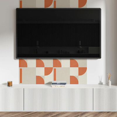 Panel winylowy Abstrakcyjny zespół form