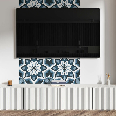 Panel ścienny Kwiatowa harmonia w symetrii