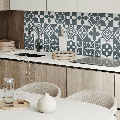 Panel winylowy Geometryczne motywy w kafelkach