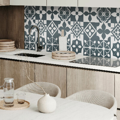 Panel winylowy Geometryczne motywy w kafelkach